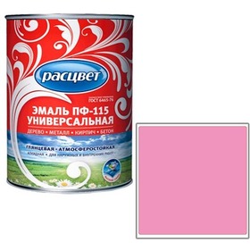 Эмаль "Расцвет" "Универсальная" розовая 0.9 кг.. Интернет-магазин Vseinet.ru Пенза Фото Эмаль "Расцвет" "Универсальная" розовая 0.9 кг.. Интернет-магазин Vseinet.ru Пенза