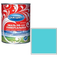 Эмаль "Расцвет" "Универсальная" св. голубая 0.9 кг.. Интернет-магазин Vseinet.ru Пенза