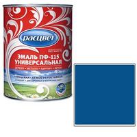 Фото Эмаль "Расцвет" "Универсальная" синяя 0,9 кг.. Интернет-магазин Vseinet.ru Пенза