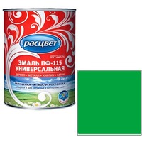 Эмаль "Расцвет" "Универсальная" ярк-зеленая 2,7 кг.. Интернет-магазин Vseinet.ru Пенза