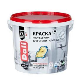 Фото "DALI" краска для стен и потолков (PROFESSIONAL) база А- 5л.. Интернет-магазин Vseinet.ru Пенза