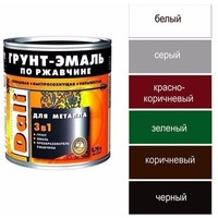 ГРУНТ-ЭМАЛЬ по ржавчине (0,75л.) серый "Рогнеда". Интернет-магазин Vseinet.ru Пенза
