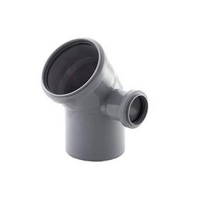 Фото Отвод 110 х 45 с выходом 50 правый "Политэк". Интернет-магазин Vseinet.ru Пенза