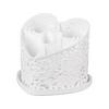 Фото Подставка под столовые приборы "Сердце" (белый) (уп.24) М6252 г.Октябрьский. Интернет-магазин Vseinet.ru Пенза