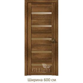 Фото Дверь GLLight 7 600*2000 дуб корица бронза сатин. Интернет-магазин Vseinet.ru Пенза