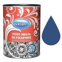 Фото Грунт-эмаль по ржавчине "РАСЦВЕТ" синяя 5 кг. Интернет-магазин Vseinet.ru Пенза