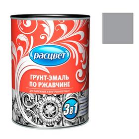 Фото Грунт-эмаль по ржавчине "Расцвет" светло-серая 2,7 кг (6330). Интернет-магазин Vseinet.ru Пенза