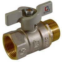 Кран шар. для воды 1/2" г/ш бабочка СTM СТАНДАРТ СWFMB012. Интернет-магазин Vseinet.ru Пенза