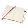 Фото Блокнот Moleskine CLASSIC EXPENDED Large 130х210мм 400стр. линейка твердая обложка красный. Интернет-магазин Vseinet.ru Пенза