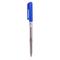 Фото № 3 Ручка шариковая Deli EQ00830 Arrow 0.5мм прозрачный/синий синие чернила