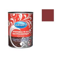 Фото Грунтовка быстросохнущая ГФ-021 "Расцвет" красно-коричневая 1 кг. Интернет-магазин Vseinet.ru Пенза