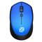 Фото № 0 Мышь OKLICK 488MW, оптическая, беспроводная, USB, синий и черный [sr-1807 blue]