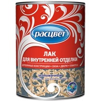 Лак Расцвет для внутренней отделки алкидный (0.8 кг.г. Ростов на Дону). Интернет-магазин Vseinet.ru Пенза