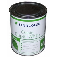 OASIS SUPER WHITE краска для потолков 0,9л.. Интернет-магазин Vseinet.ru Пенза