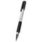 Фото № 1 Ручка шариковая Deli EQ10-BK Arrow 0.7мм резин. манжета серый металлик/черный черные чернила