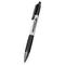 Фото № 5 Ручка шариковая Deli EQ11-BK X-tream авт. 0.7мм резин. манжета серый металлик/черный черные чернила