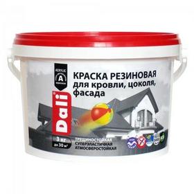 Фото Краска резиновая для кровли,цоколя,фасада 6кг. БАЗА С "DALI" (20741). Интернет-магазин Vseinet.ru Пенза