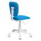 Фото № 1 Кресло детское Бюрократ CH-W204NX/BLUE голубой TW-55 (пластик белый)