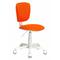 Фото № 5 Кресло детское Бюрократ CH-W204NX/ORANGE оранжевый TW-96-1 (пластик белый)