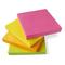 Фото № 3 Блок самоклеящийся бумажный Silwerhof 682161-03 76x76мм 100лист. 75г/м2 неон розовый