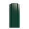Фото № 0 Евроштакетник трапециевидный Зеленый мох 6005 длина 1,5м, ширина 112 мм г.Пенза