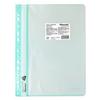 Фото Папка-скоросшиватель Silwerhof 255123-04 A4 прозрач.верх.лист 30 вкладышей боков.перф. полипропилен зеленый. Интернет-магазин Vseinet.ru Пенза