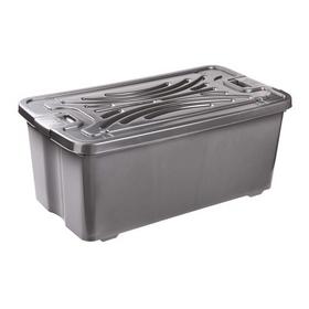 Фото Контейнер прямоугольный "Эконом" 75л с крышкой (уп.3) М7359 г.Октябрьский. Интернет-магазин Vseinet.ru Пенза