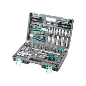 Фото Набор инструмента, 1/2",1/4" CrV, пласт.кейс, 69 предмета STELS арт.14108. Интернет-магазин Vseinet.ru Пенза