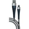 Фото Кабель BoraSCO (38504) Fishbone USB-C серый, 1 м, 3A,. Интернет-магазин Vseinet.ru Пенза