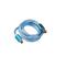 Фото № 2 Дата-кабель CADENA microUSB - USB2.0, 1м, синий, WS018