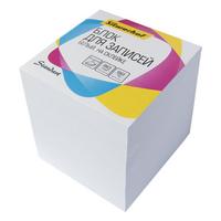 Фото Упаковка блоков для записей SILWERHOF Стандарт 701041 90х90х90 белый. Интернет-магазин Vseinet.ru Пенза