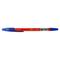 Фото № 2 Ручка шариковая Silwerhof SUNNY 0.7мм корпус пластик 1цв. оранжевый/синий синие чернила
