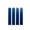 Фото № 2 Евроштакетник полукруглый Ультра-синий 5002 длина 1,25м, ширина 130 мм г.Пенза
