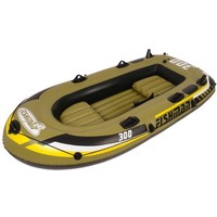 Лодка надувная гребная Fishman 300 Set / 3 места /темно-зелёный / весла+насос JL007208-1N. Интернет-магазин Vseinet.ru Пенза