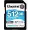 Фото № 0 Флеш карта microSDXC 512Gb Class10 Kingston SDG3/512GB CanvSelect Plus + adapter