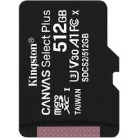 Фото Флеш карта microSDXC 512Gb Kingston SDCS2/512GBSP Canvas Select Plus w/o adapter. Интернет-магазин Vseinet.ru Пенза