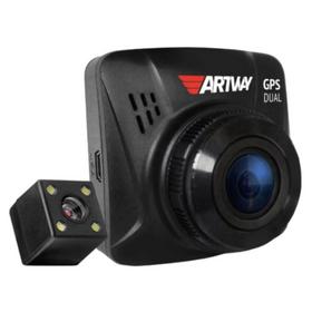 Фото Видеорегистратор Artway AV-398 GPS Dual Compact черный 12Mpix 1080x1920 1080p 170гр. GPS. Интернет-магазин Vseinet.ru Пенза