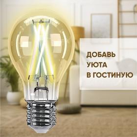 Фото Умная лампа Hiper IoT A60 Filament Vintage E27 (HI-A60FIV). Интернет-магазин Vseinet.ru Пенза