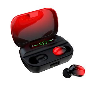 Фото Bluetooth наушники Smartbuy (SBH-3023) i500 TWS touch пауэрбанк 2800 мАч, черно-красная. Интернет-магазин Vseinet.ru Пенза