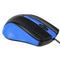 Фото № 5 Мышь Acer OMW011 черный/синий оптическая (1200dpi) USB (3but)
