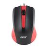 Фото Мышь Acer OMW012 черный/красный оптическая (1200dpi) USB (3but). Интернет-магазин Vseinet.ru Пенза