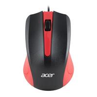 Фото Мышь Acer OMW012 черный/красный оптическая (1200dpi) USB (3but). Интернет-магазин Vseinet.ru Пенза