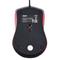 Фото № 10 Мышь Acer OMW012 черный/красный оптическая (1200dpi) USB (3but)