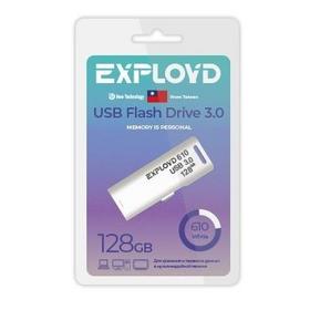 Фото EXPLOYD EX-128GB-610-White USB 3.0. Интернет-магазин Vseinet.ru Пенза