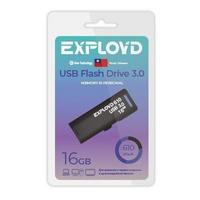 Фото EXPLOYD EX-16GB-610-Black USB 3.0. Интернет-магазин Vseinet.ru Пенза