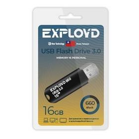 Фото EXPLOYD EX-16GB-660-Black USB 3.0. Интернет-магазин Vseinet.ru Пенза