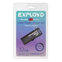 Фото EXPLOYD EX-32GB-610-Black USB 3.0. Интернет-магазин Vseinet.ru Пенза