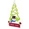Фото № 1 Новогоднее подвесное елочное украшение Елка Снеговика из полиэстера / 34см арт.80135