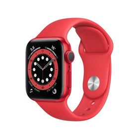 Фото Смарт-часы APPLE Watch Series 6 40мм, красный / красный [m00a3ru/a]. Интернет-магазин Vseinet.ru Пенза