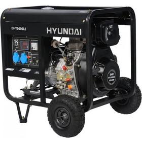 Фото Дизельный генератор HYUNDAI DHY 6000LE, 230 В, 5.5кВт. Интернет-магазин Vseinet.ru Пенза